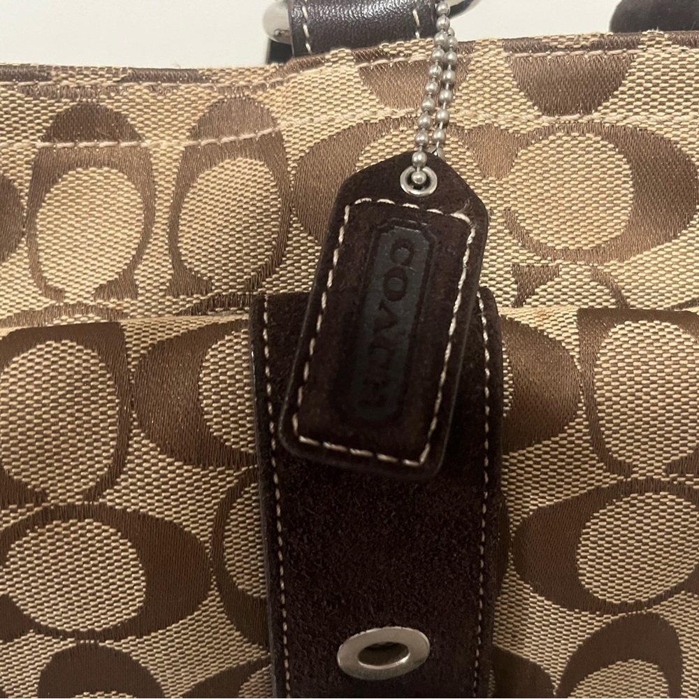 Beautiful large coach bag